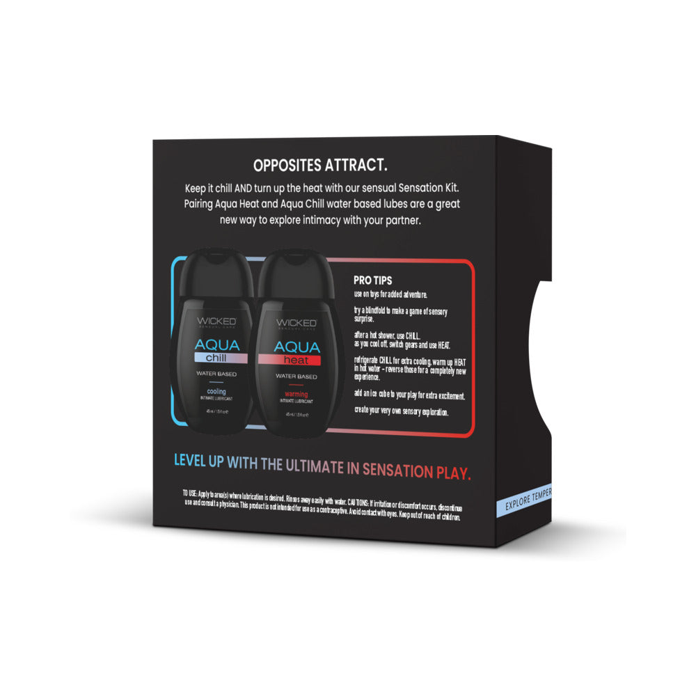 Wicked Sensual Care Sensations Kit Chill + Heat 2pk