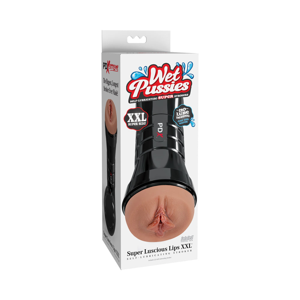 PDX Extreme Wet Pussies Super Luscious Lips XXL-Brown