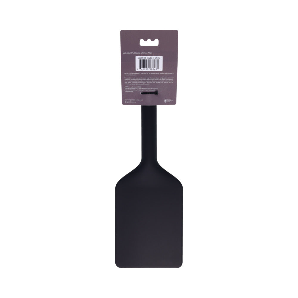 Edge FUCK TOY Silicone Paddle - Black