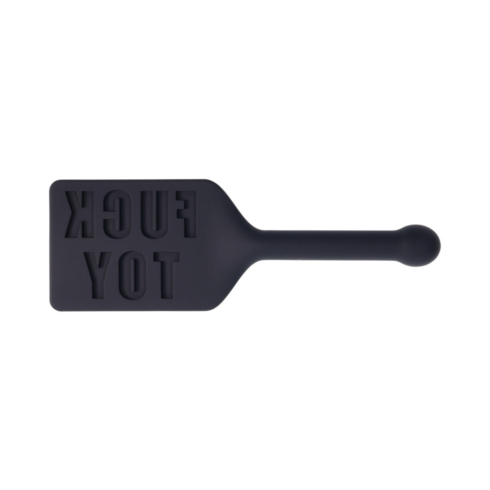 Edge FUCK TOY Silicone Paddle - Black