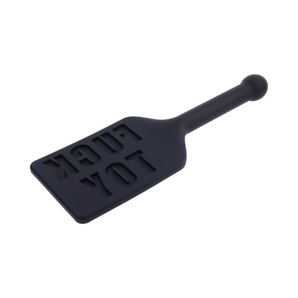 Edge FUCK TOY Silicone Paddle - Black