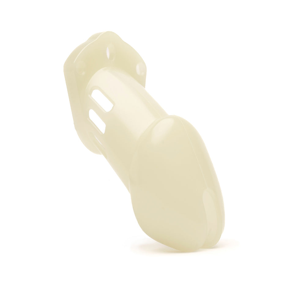 CB-6000 3 1/4" Cock Cage & Lock Set - Glow in the Dark