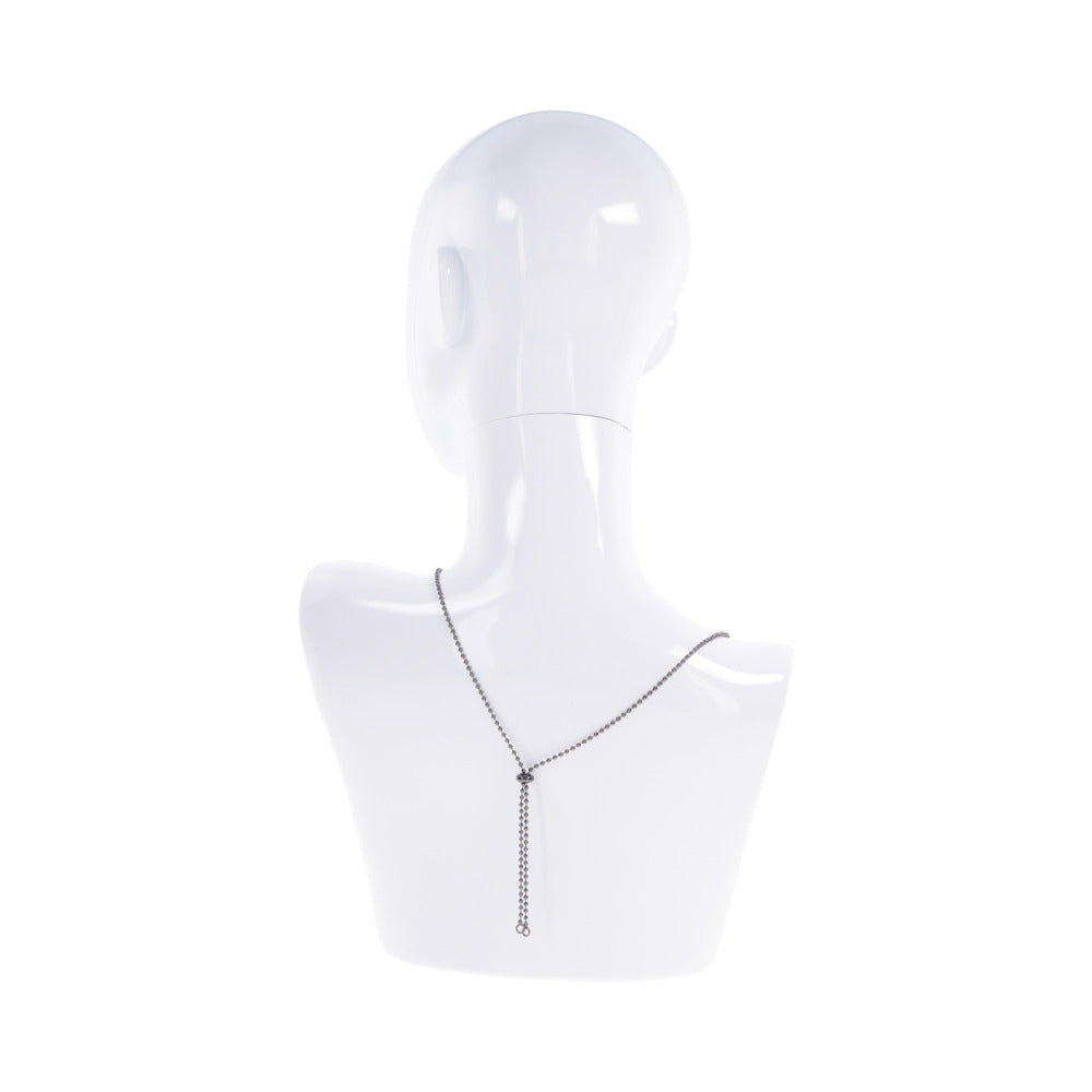 Sex & Mischief Ex's & Oh's Body Jewelry w/Nipple Ties - Black