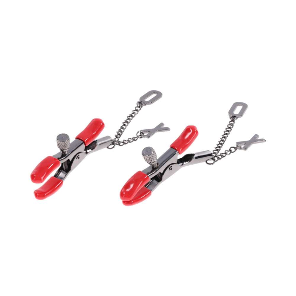 Ex's & Oh's Nipple Clamps