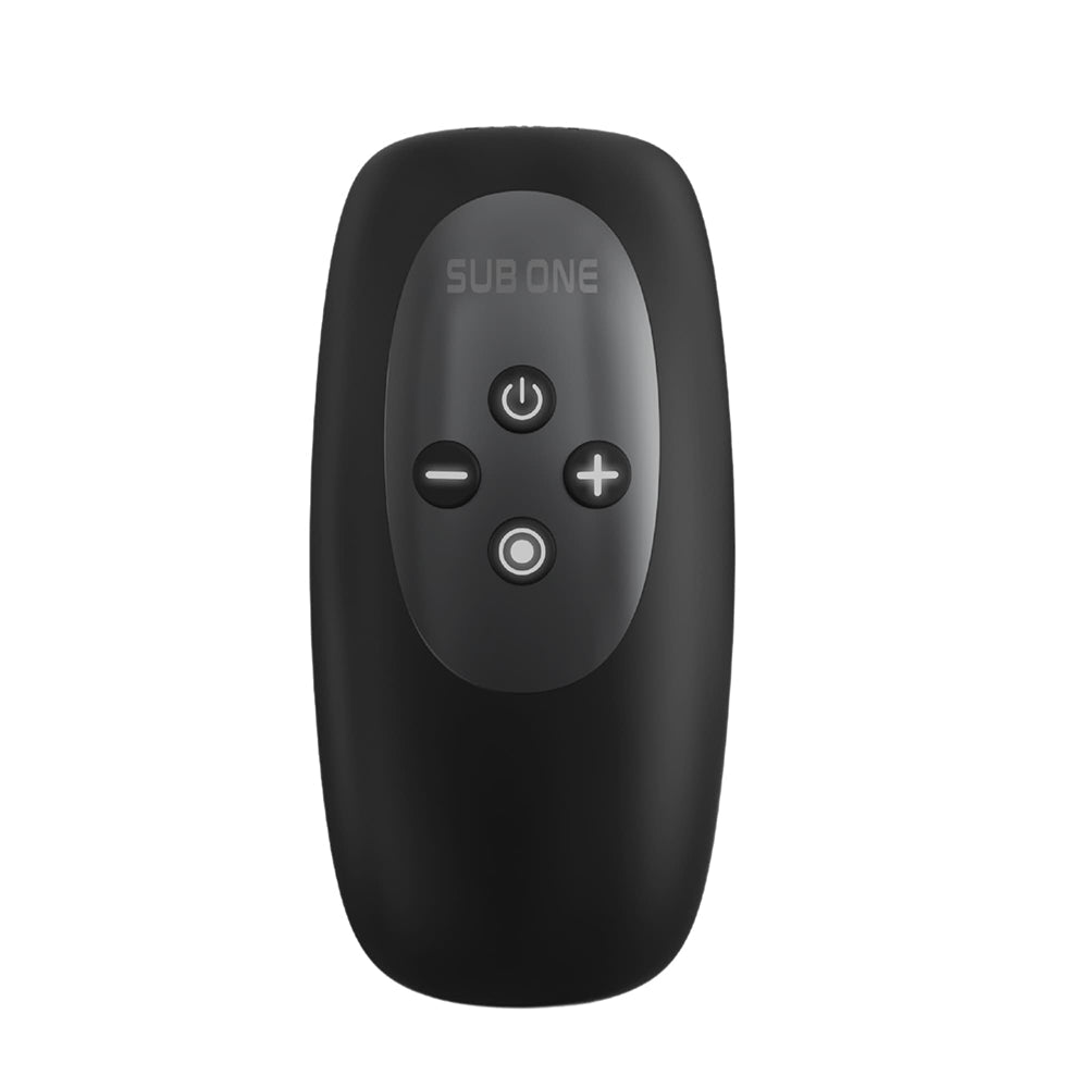 Man.wand Sub One Vibrating Tapping Masturbator-Infinite Black