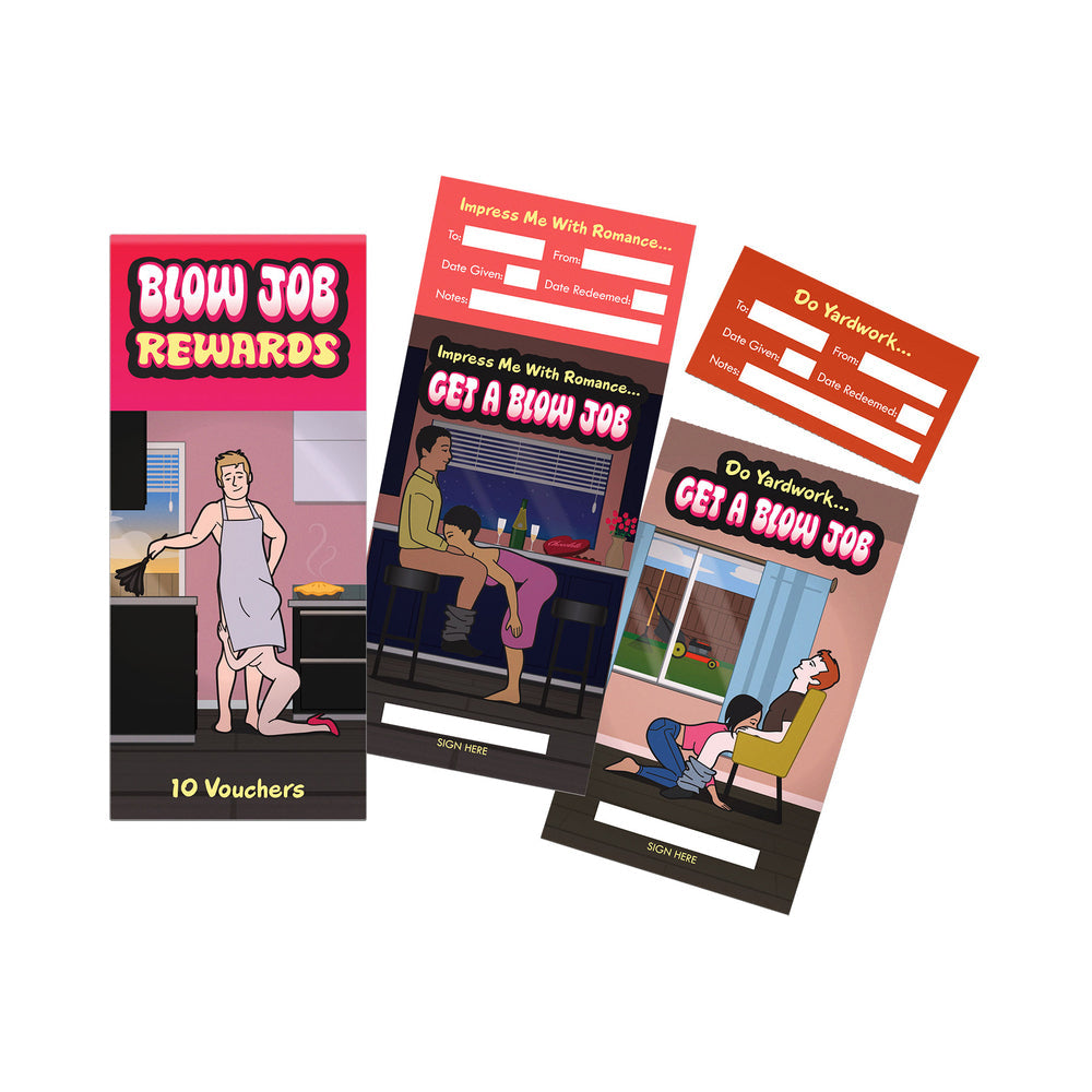 Blow Job Rewards - 10 Vouchers