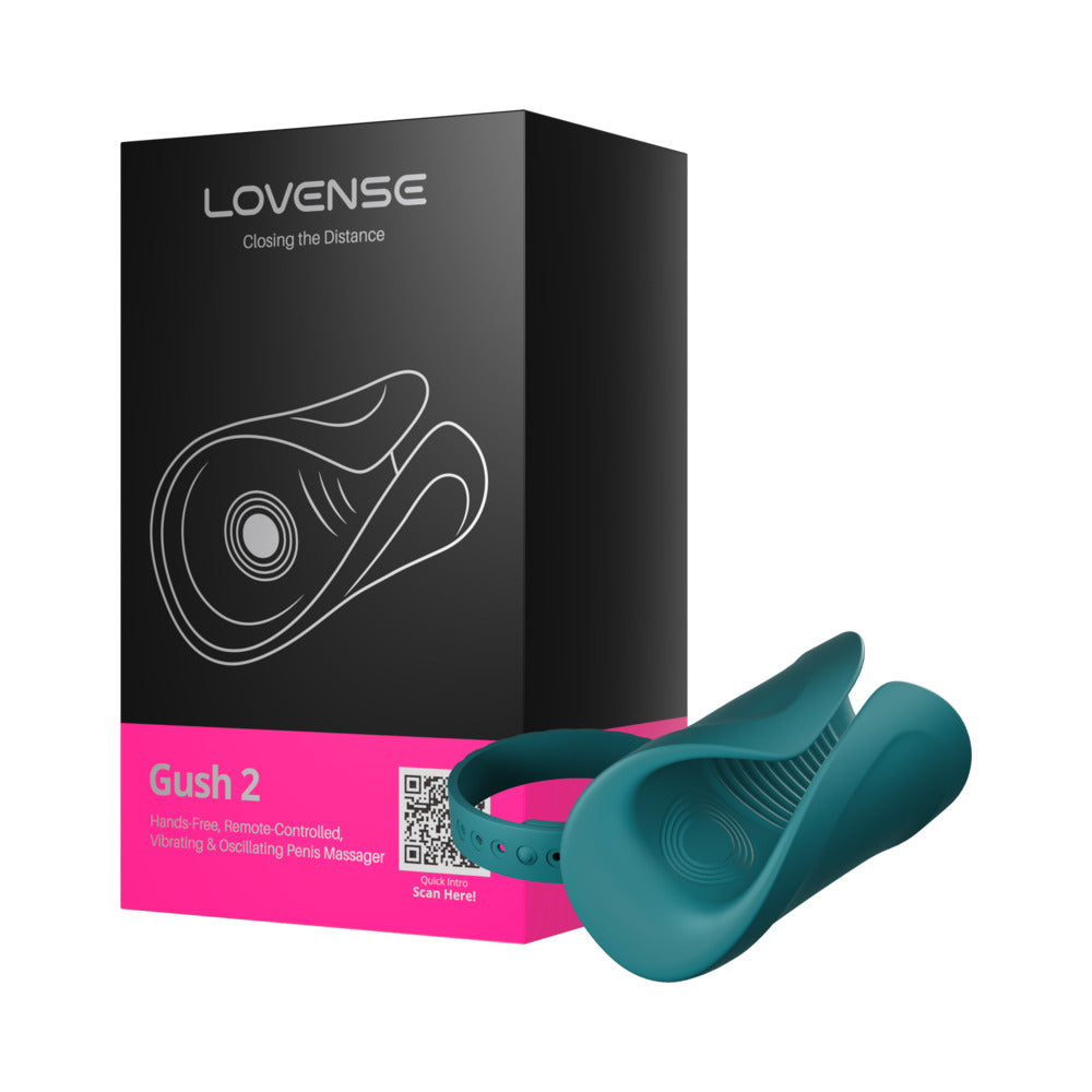 Lovense Gush 2 Handsfree Masturbator - Teal