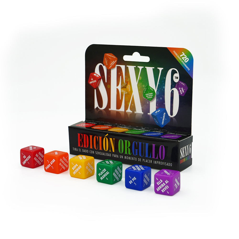 Sexy 6 Dice Game Pride Edition - Spanish Version