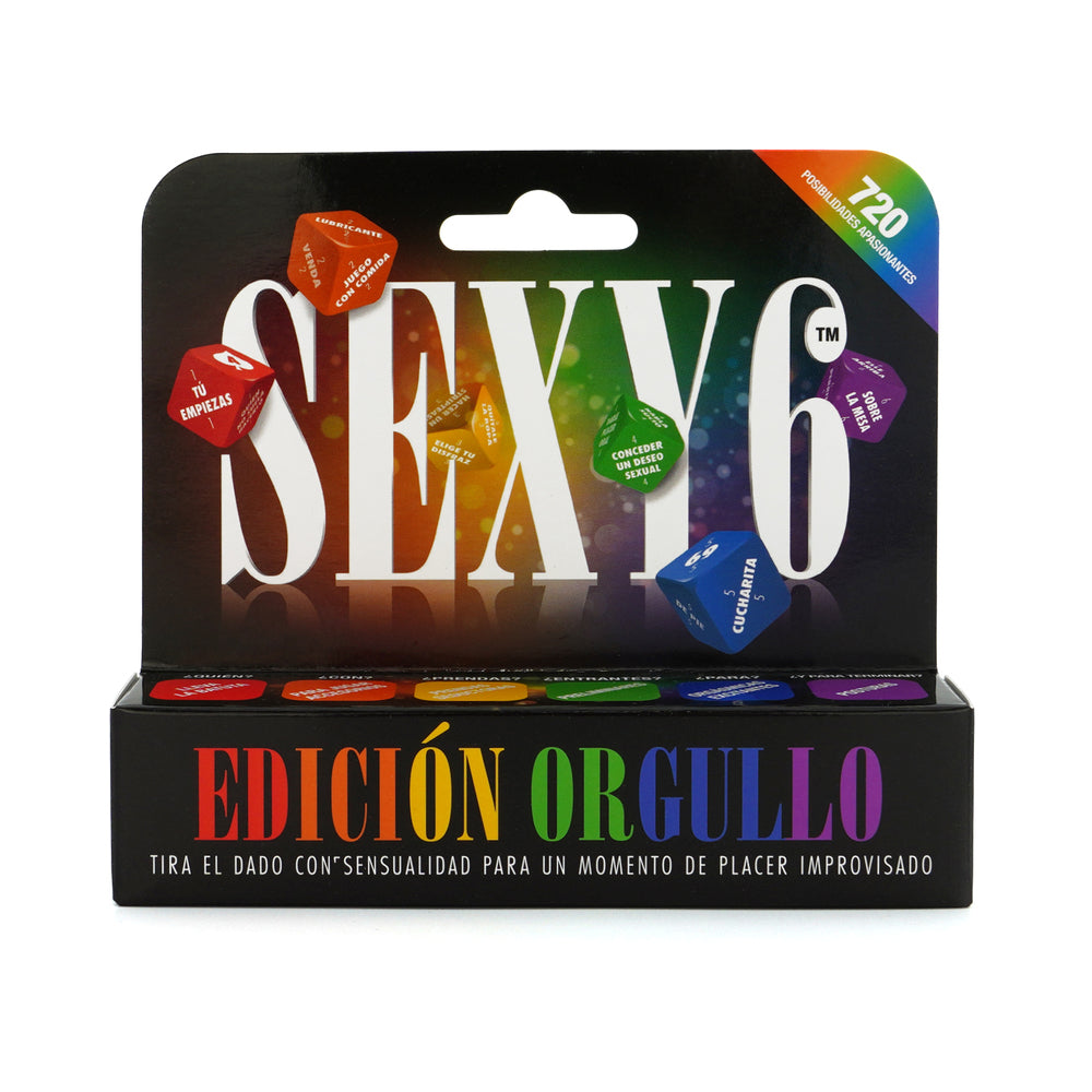 Sexy 6 Dice Game Pride Edition - Spanish Version