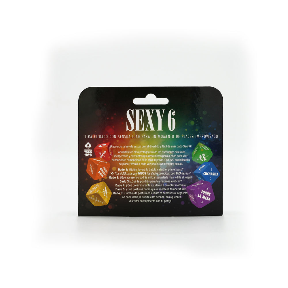 Sexy 6 Dice Game Pride Edition - Spanish Version
