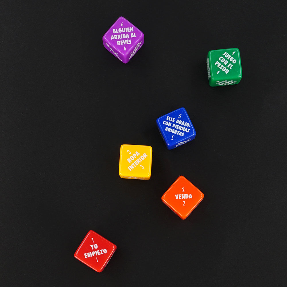 Sexy 6 Dice Game Pride Edition - Spanish Version