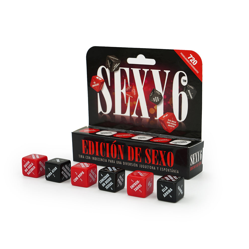 Sexy 6 Dice Game Sex Edition - Spanish Version
