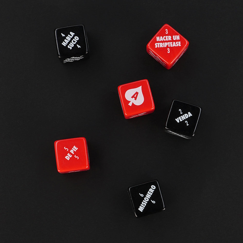 Sexy 6 Dice Game Sex Edition - Spanish Version