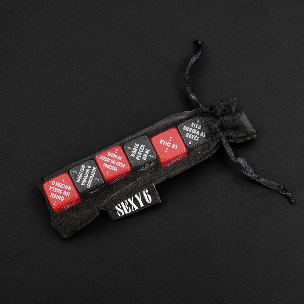 Sexy 6 Dice Game Sex Edition - Spanish Version