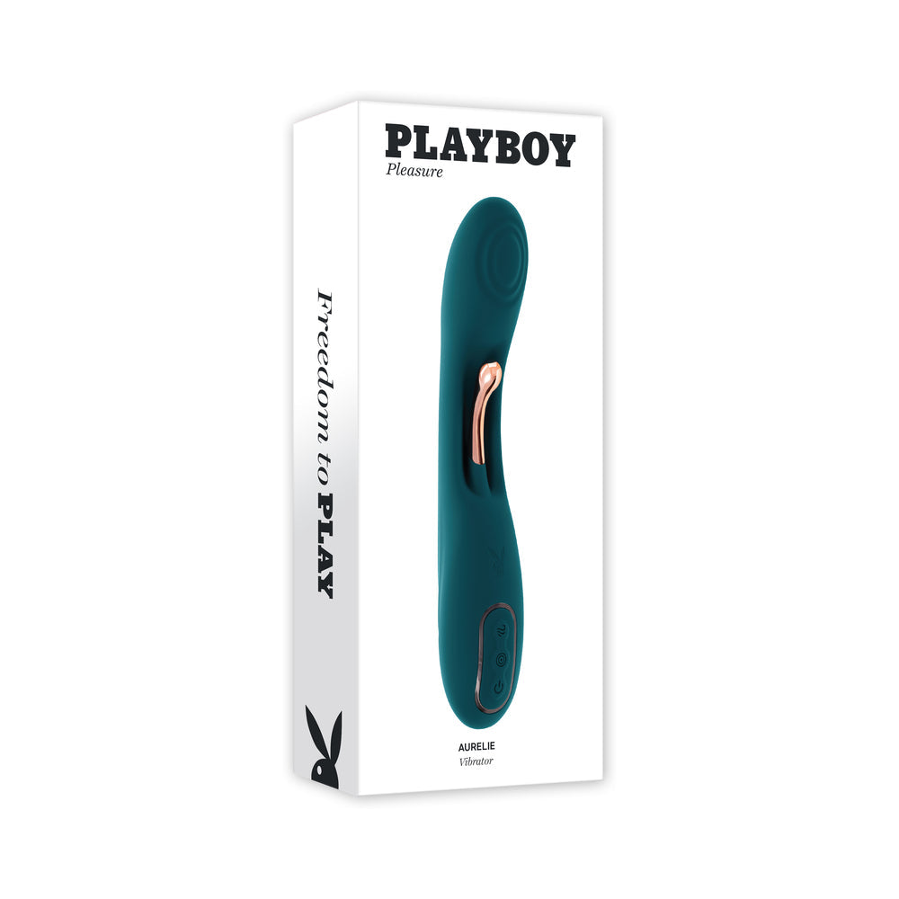Playboy Pleasure Aurelie G-Spot Vibrator - Teal
