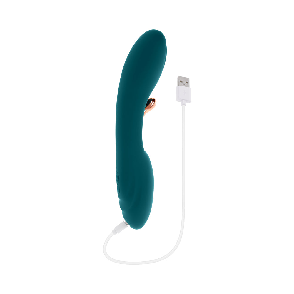 Playboy Pleasure Aurelie G-Spot Vibrator - Teal