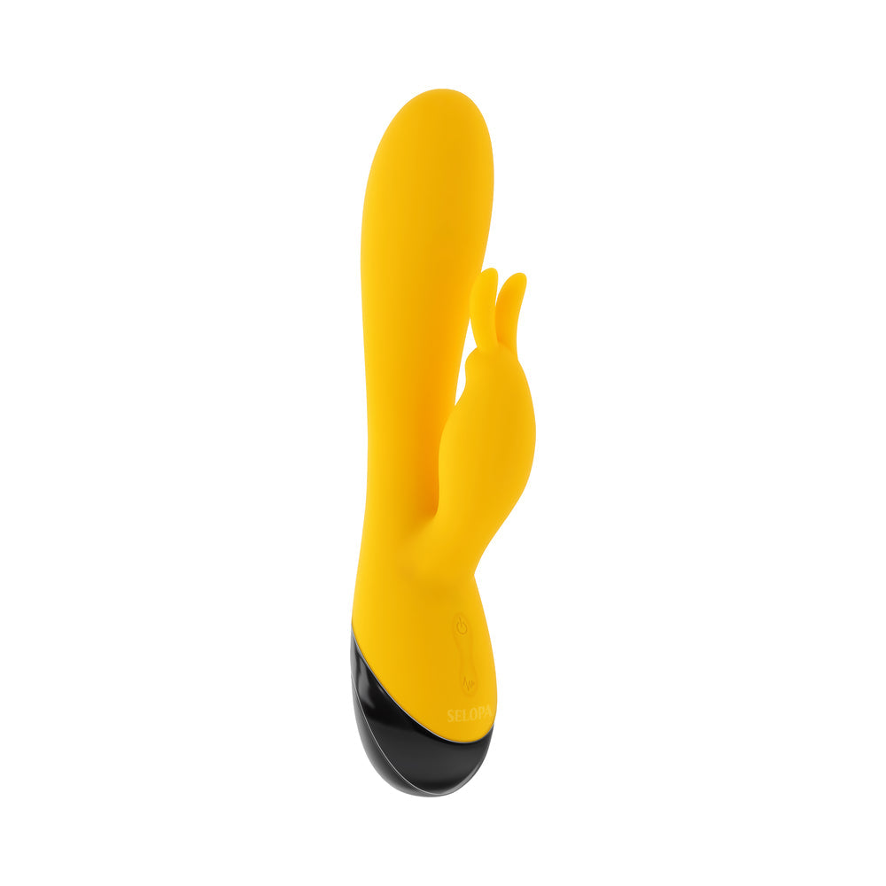 Selopa Buzzz Bunny Rabbit Vibrator - Yellow/Black