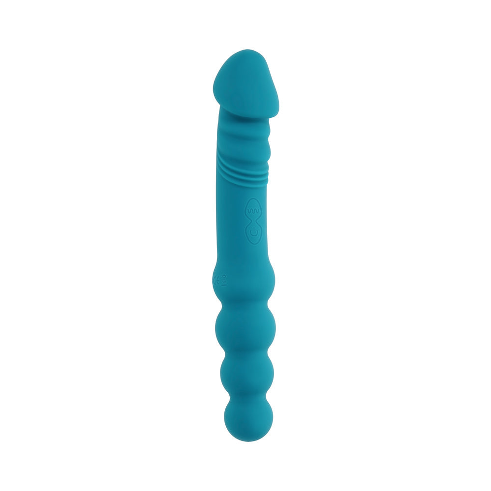 Evolved Flip Flop Dual-Sided Vibrator - Teal