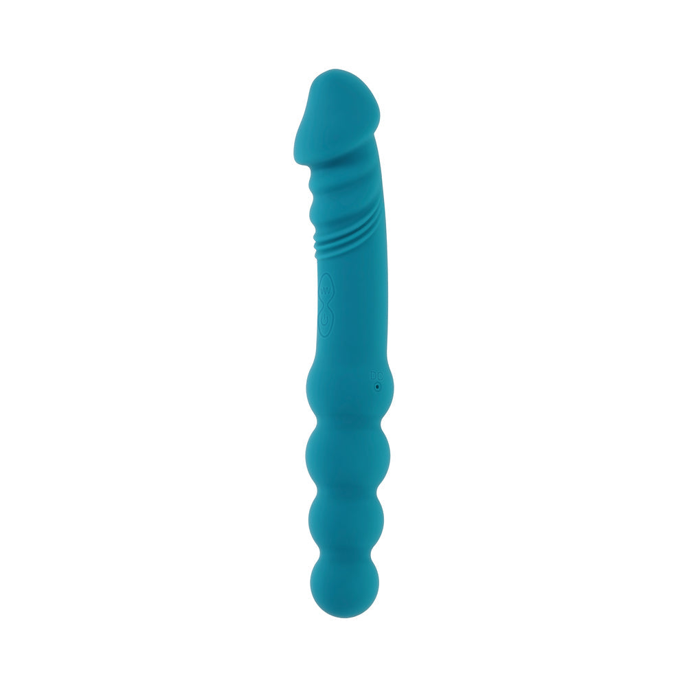 Evolved Flip Flop Dual-Sided Vibrator - Teal