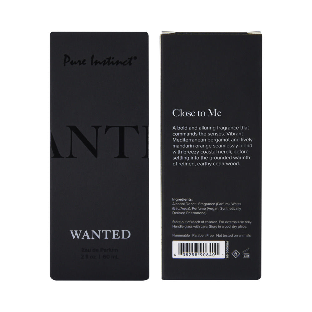 Pure Instinct Men's Collection Pheromone Perfume-Wanted 60ml