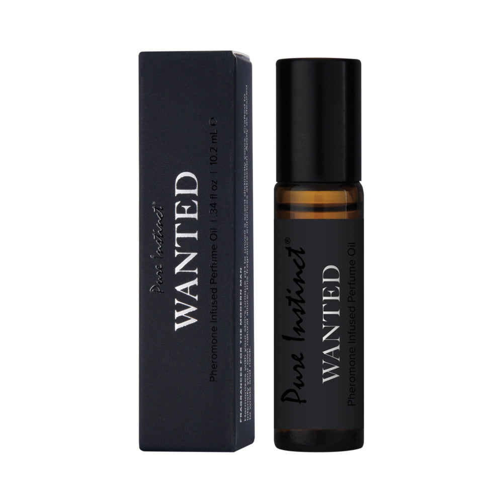 Pure Instinct Men's Collection Pheromone Perfume Oil-Wanted 10.2ml