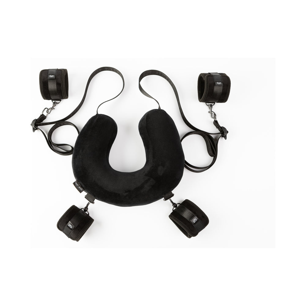 Sei Mio Comfortably in Control Deluxe Sex Position Restraint System - Black