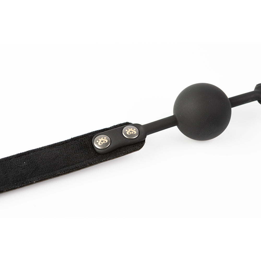Sei Mio Strictly Come Quietly Soft Strap Silicone Ball Gage - Black