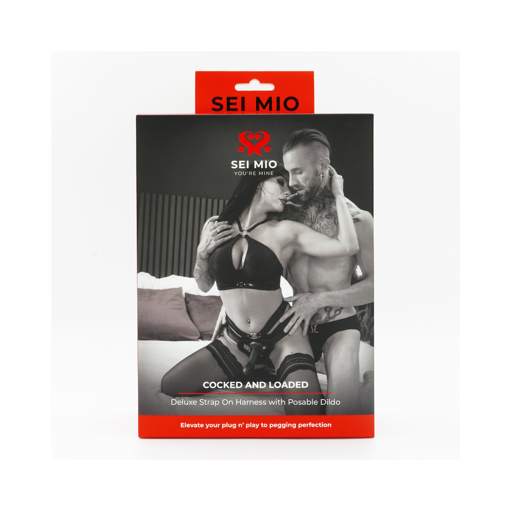 SEI MIO Cocked & Loaded Advanced Strap On Harness and Dildo