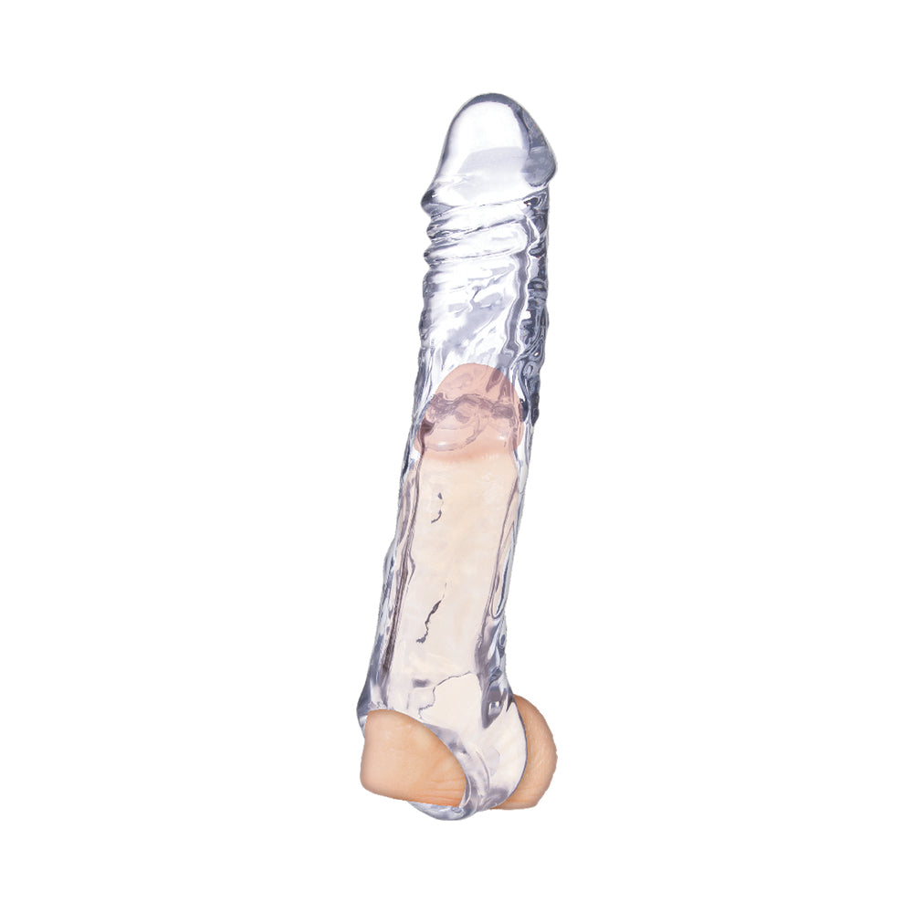 Magic Penis Extender & Ball Strap 7.5"-Clear