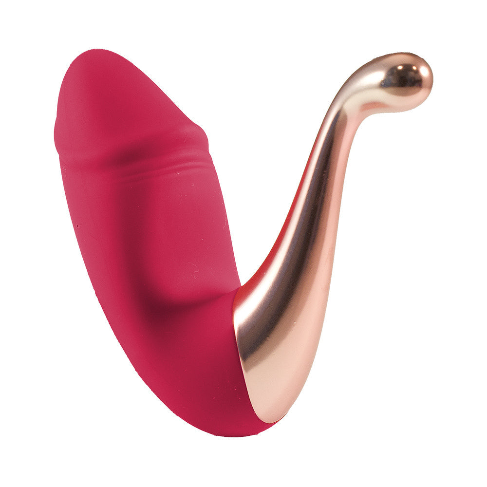 The Beat Double Pleasure G-Spot Vibrator - Red