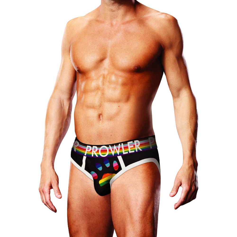 Prowler Oversized Paw Brief - Black/Multi MD