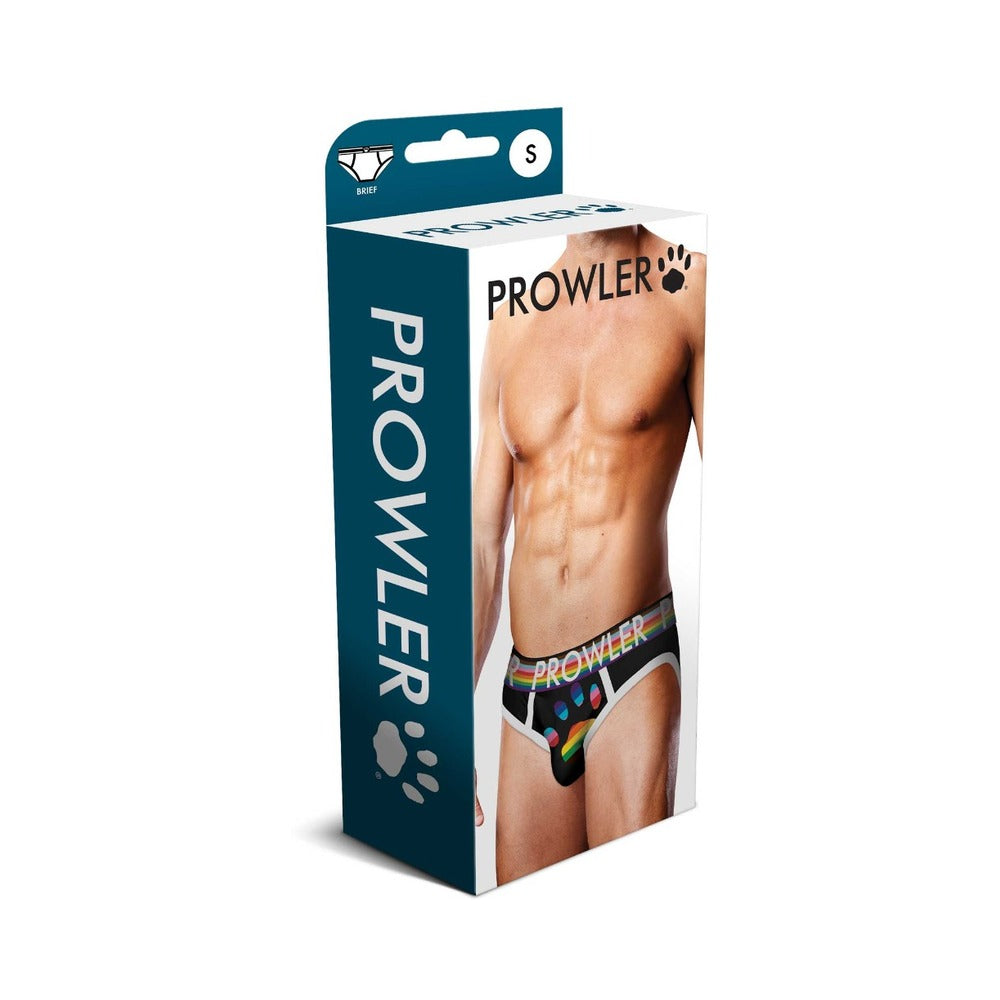 Prowler Oversized Paw Brief - Black/Multi SM