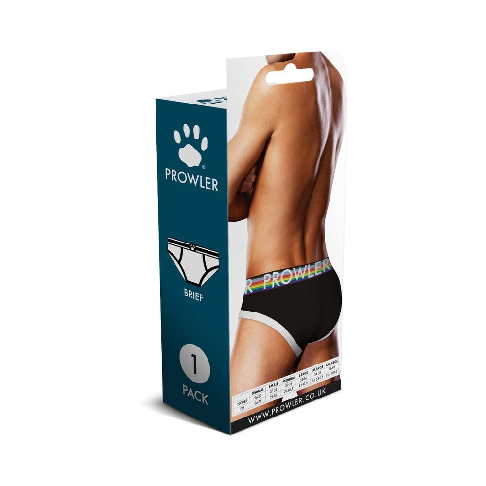Prowler Oversized Paw Brief - Black/Multi SM
