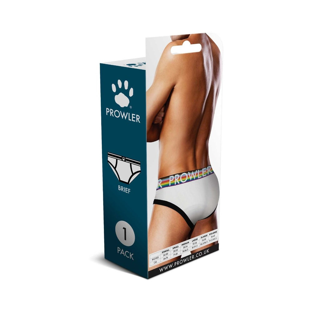 Prowler Oversized Paw Brief - White/Multi XL