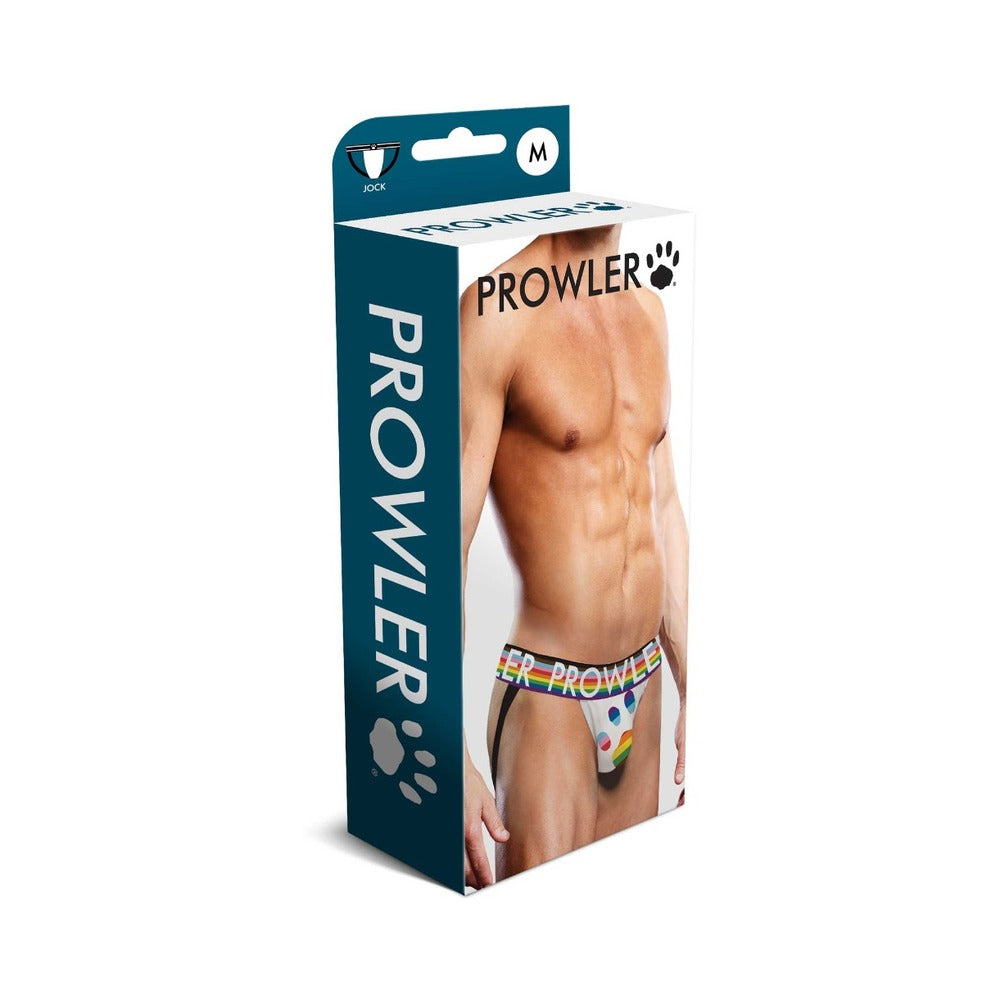 Prowler Oversized Paw Jock Strap - White/Multi MD
