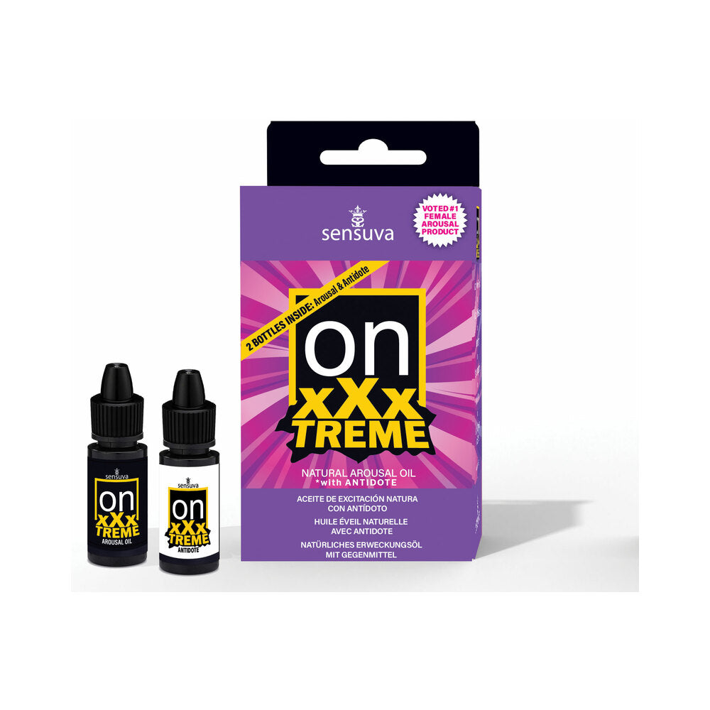 Sensuva On xXxTreme Arousal Oil 5ml Medium Box