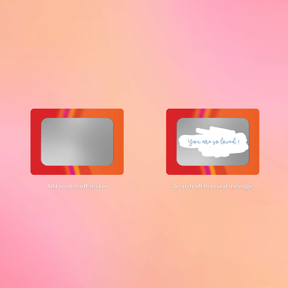 Love To Love Glimmers Personalized Message Kit