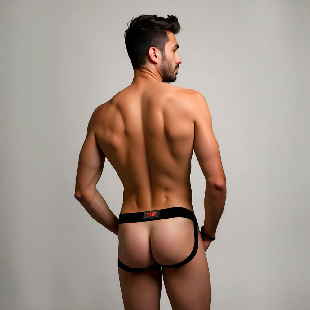 Prowler Switch Jock w/Four Interchangeable Patches - Black LG