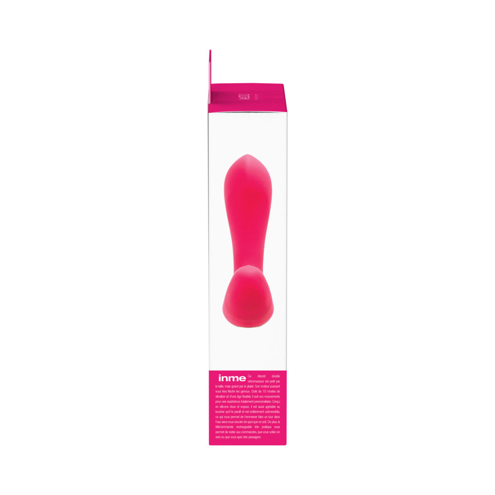 VeDO Inme Rechargeable Dual Vibe w/Remote Control - Pink