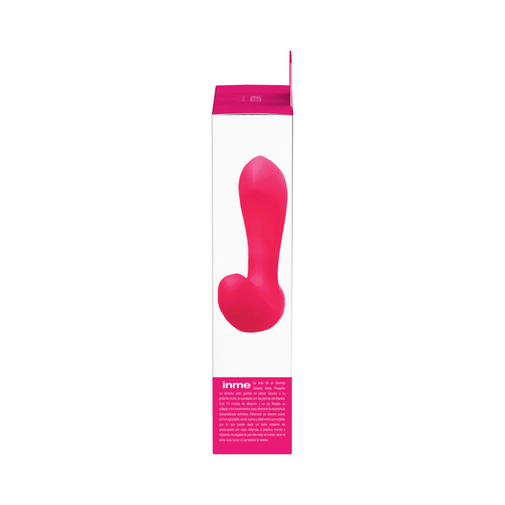 VeDO Inme Rechargeable Dual Vibe w/Remote Control - Pink