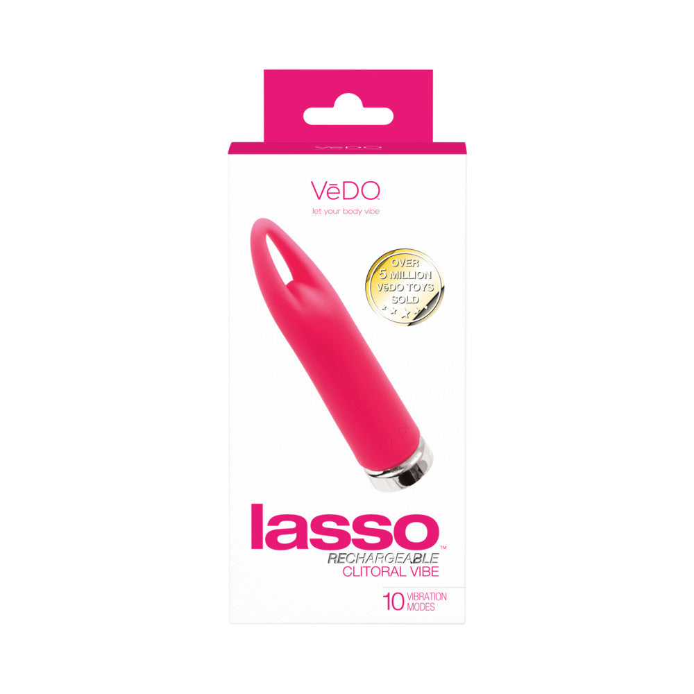 VeDO Lasso Rechargeable Bullet Vibe - Pink