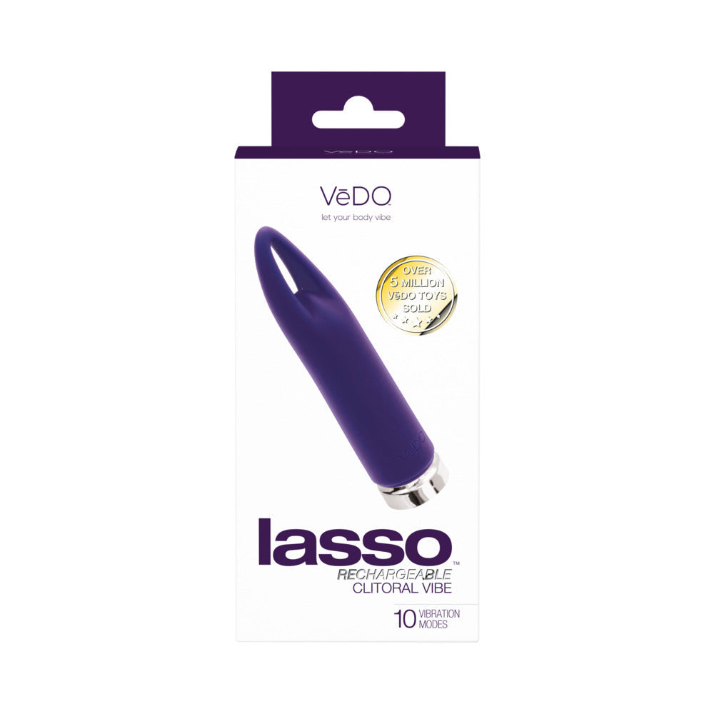VeDO Lasso Rechargeable Bullet Vibe - Purple