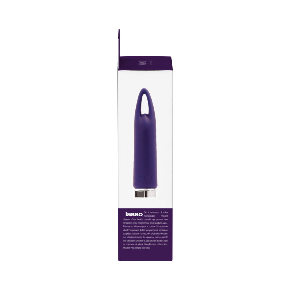 VeDO Lasso Rechargeable Bullet Vibe - Purple