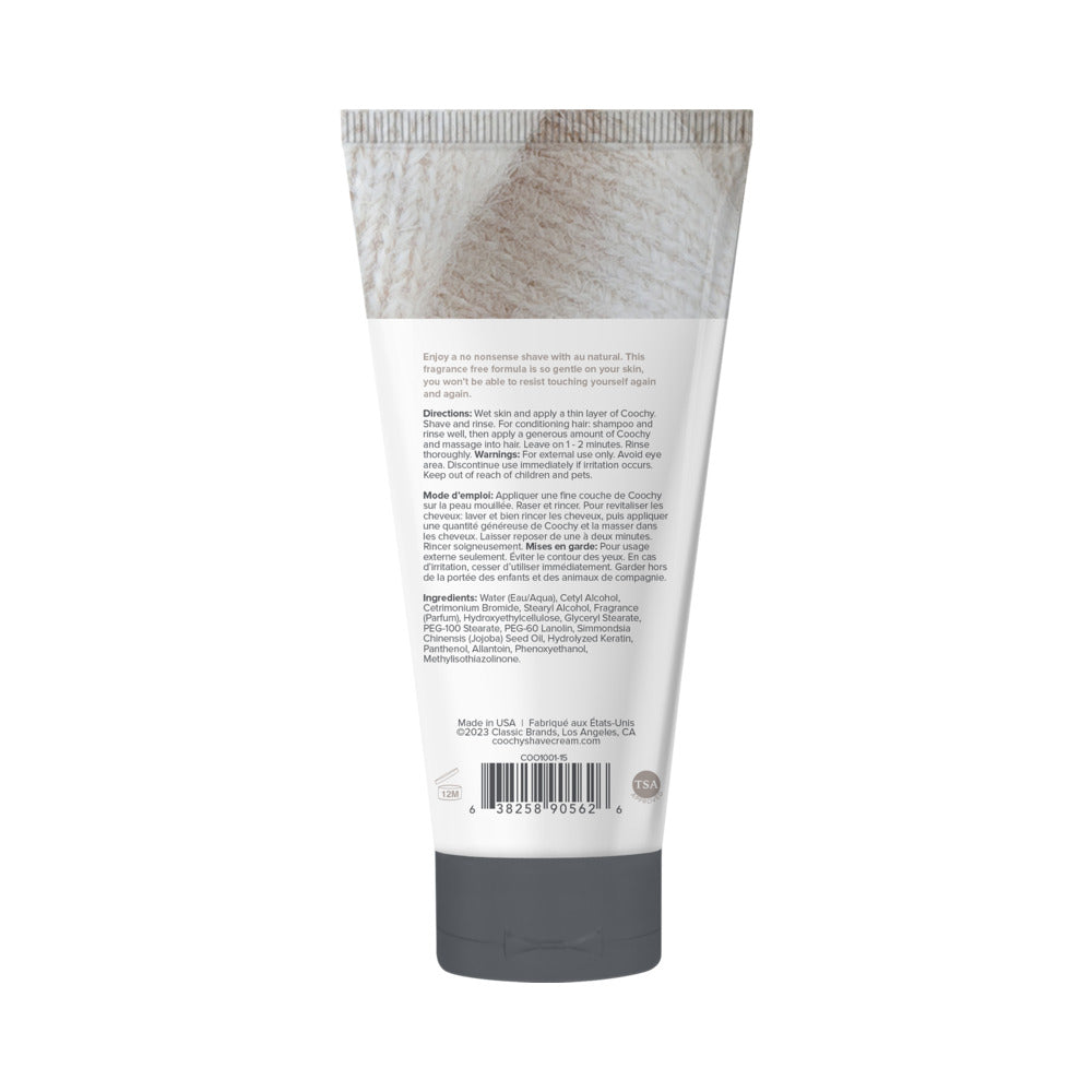 Coochy Shave Cream-Au Natural 0.5 fl oz