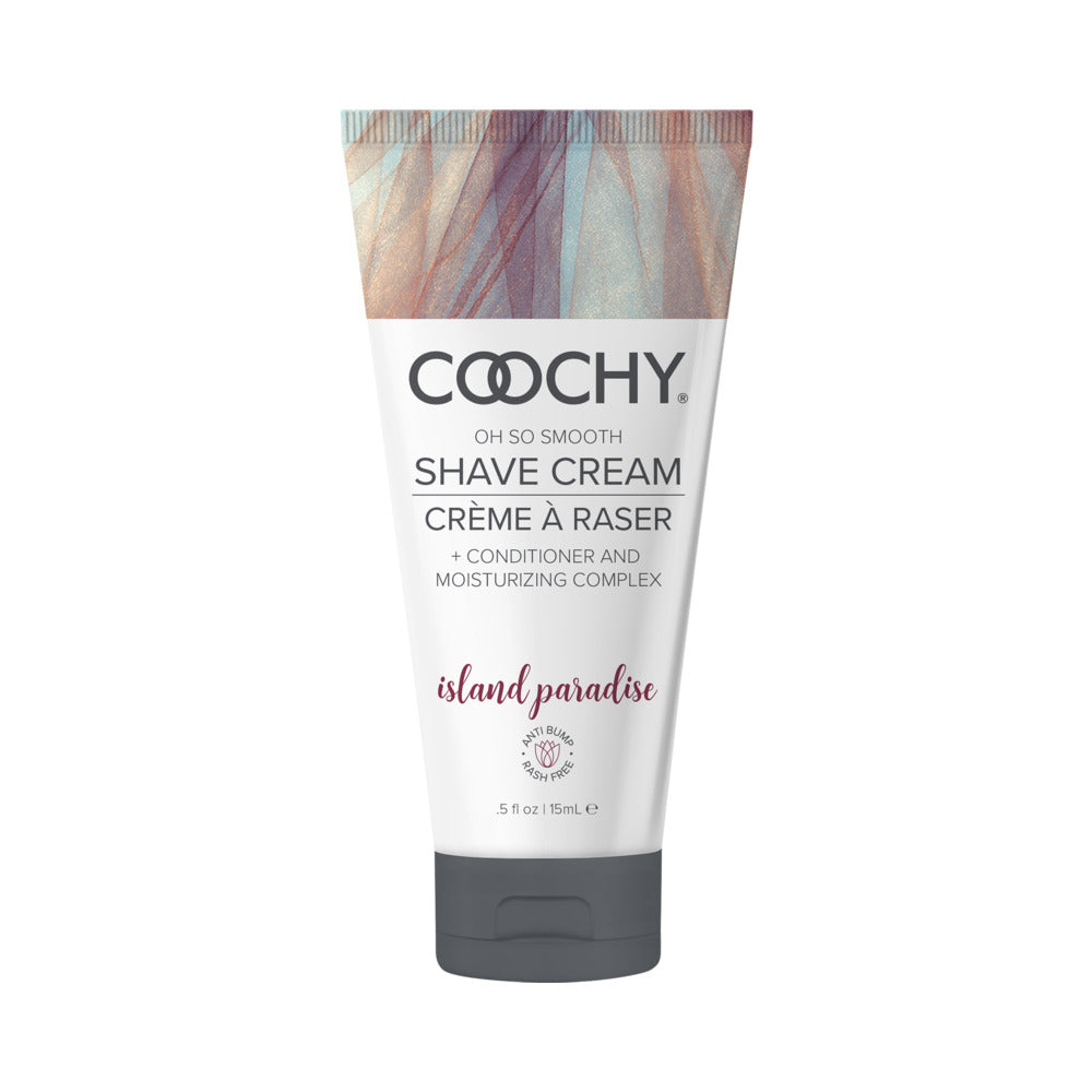 Coochy Shave Cream-Island Paradise 0.5 fl oz