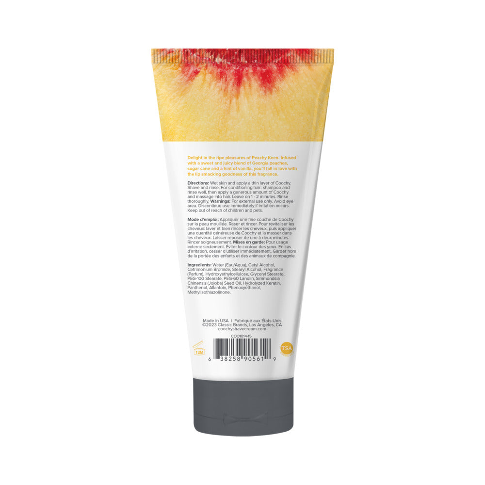 Coochy Shave Cream-Peachy Keen 0.5 fl oz