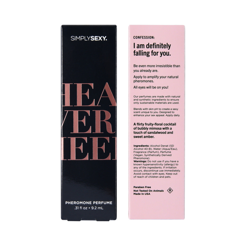 Simply Sexy Confessions Pheromone Perfume-Head Over Heels 0.31oz