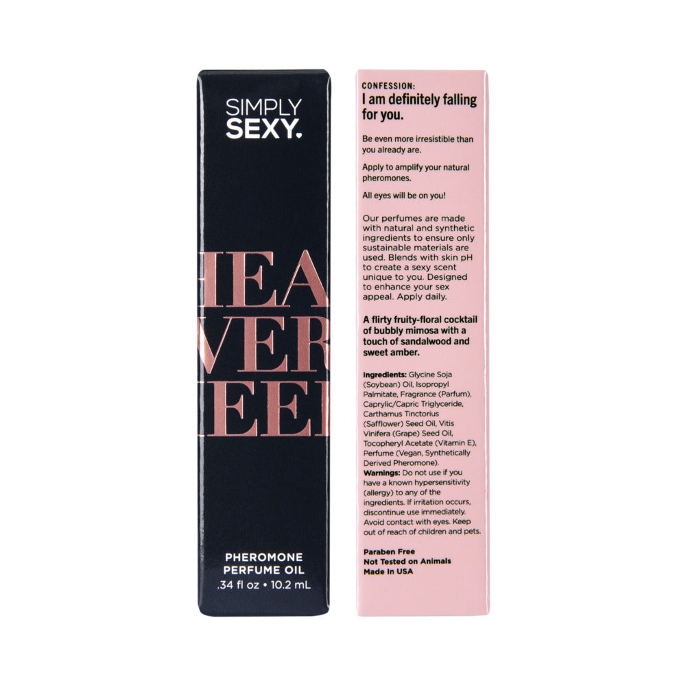 Simply Sexy Confessions Pheromone Oil Roll On-Head Over Heels .34oz