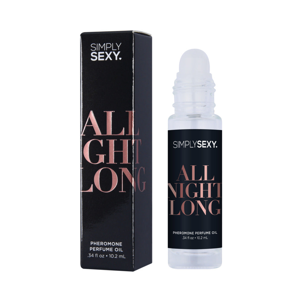 Simply Sexy Confessions Pheromone Oil Roll On-All Night Long .34oz