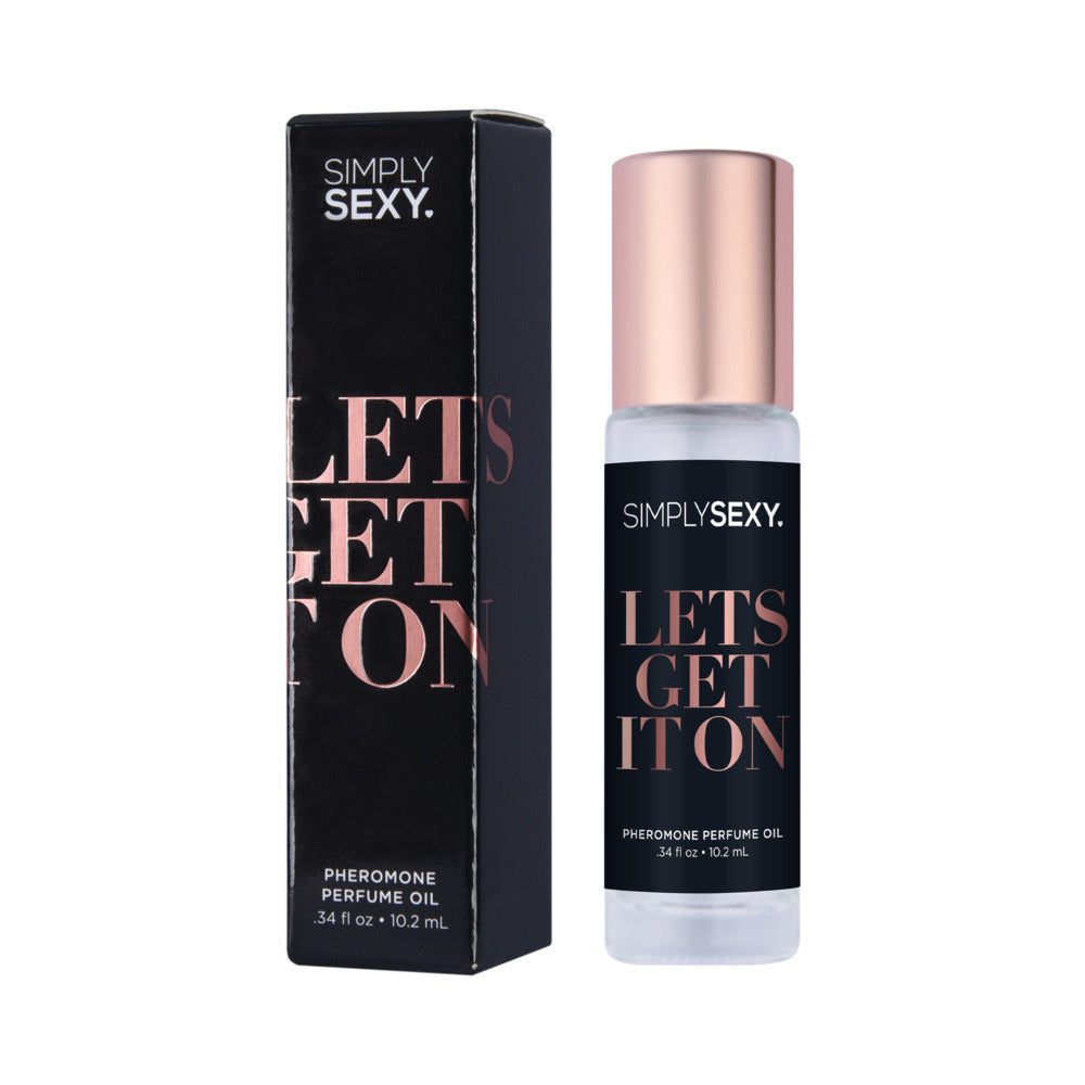 Simply Sexy Confessions Pheromone Oil Roll On-Let's Get it On .34oz